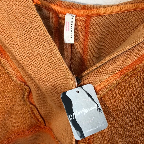 NEW! FP MOVEMENT half court sweat hoodie sweater - Picture 10 of 12